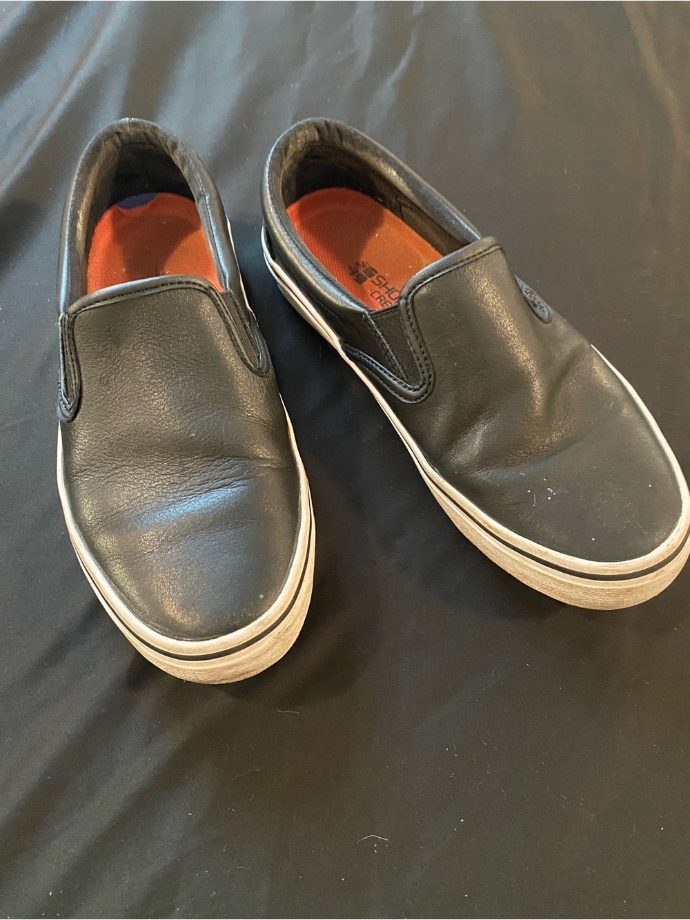 Shoes For Crews Black Slip-On Work Shoes